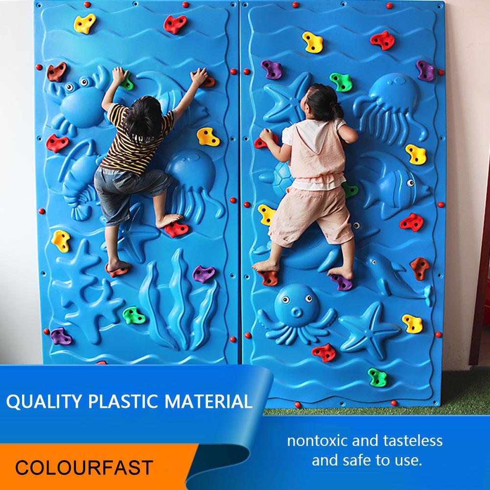 20Pcs Multi Colour Textured Climbing Rocks Wall Stones Kids Assorted Kit