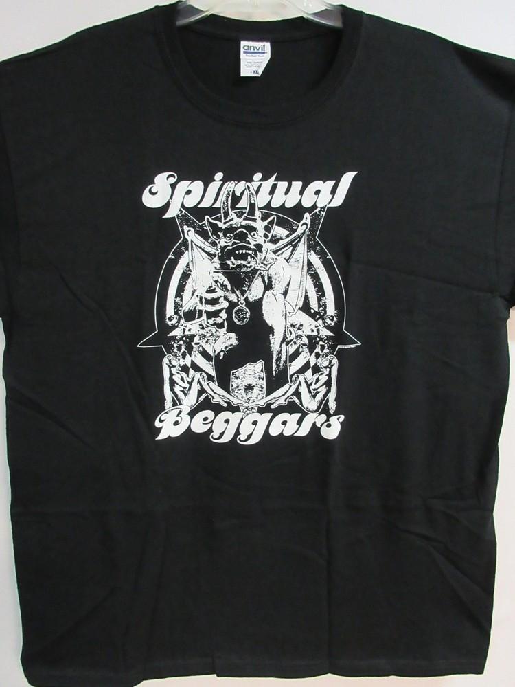 ОФИЦИАЛЬНЫЙ МЕРЧ SPIRITUAL BEGGARS КОНЦЕРТНАЯ МУЗЫКА HARD ROCK Футболка UNISEX EXTRA LARGE XXXXL