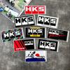 For HKS Sticker JDM Racing Decals Motorcycle Scooter Auto Window Bumper Car Decoration ADVAN Modified Accessories