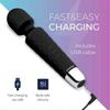 Massage Device Strongest Cordless Handheld Massager - Powerful - Best for Travel - Magic Stress Away - Perfect on Back Legs Hand Pains and Sports Rec