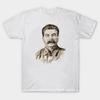 Soviet Union Politic Leader Stalin Portrait Printed T Shirt Short Sleeve 100 Cotton Casual Tshirts Loose Top Size S3XL