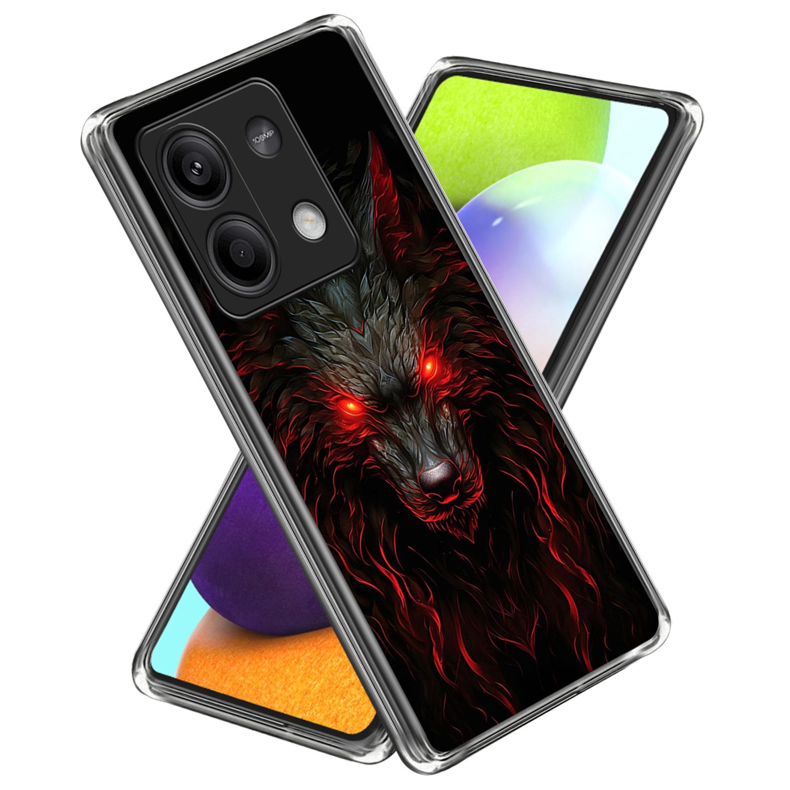 

Чехол для Xiaomi Redmi Note 13 5G, амортизирующий ТПУ с принтом Style I