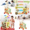 Wooden Childrens Learning Walker With Multifunction For Early Development