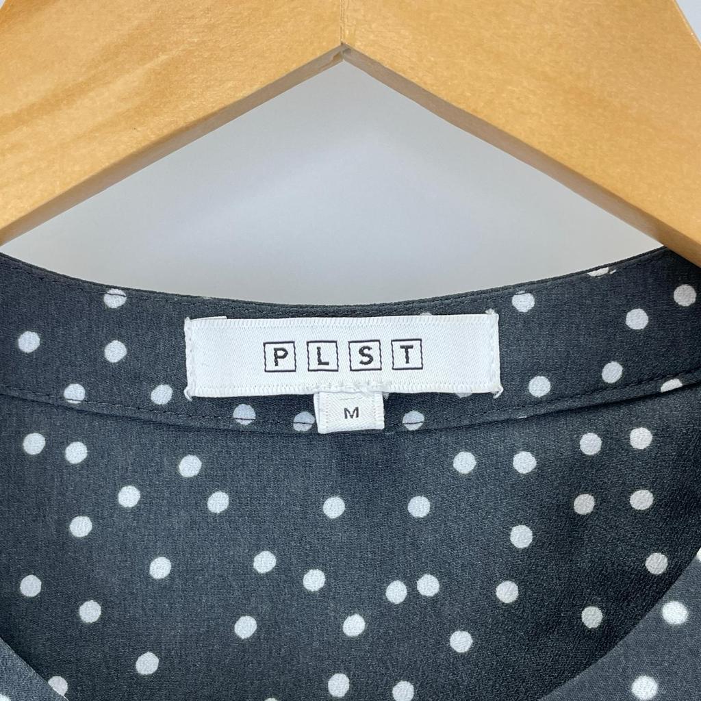 PLST Dot one piece black Women M used