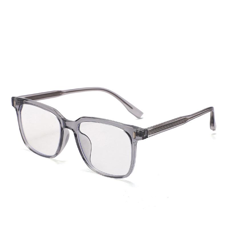 2025 Insert-Type Square Frame TR Unisex Myopia Glasses with Prescription and Anti-Blue Light Protection, Model 3013