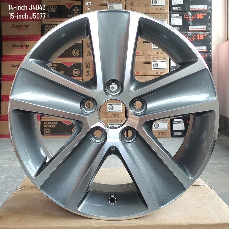 Shunyi Compatible with 15-inch Polo, 14-inch Jetta Aluminum Alloy Wheels, Santana
