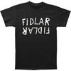 Fidlar Men's Flipped Logo T-Shirt Black