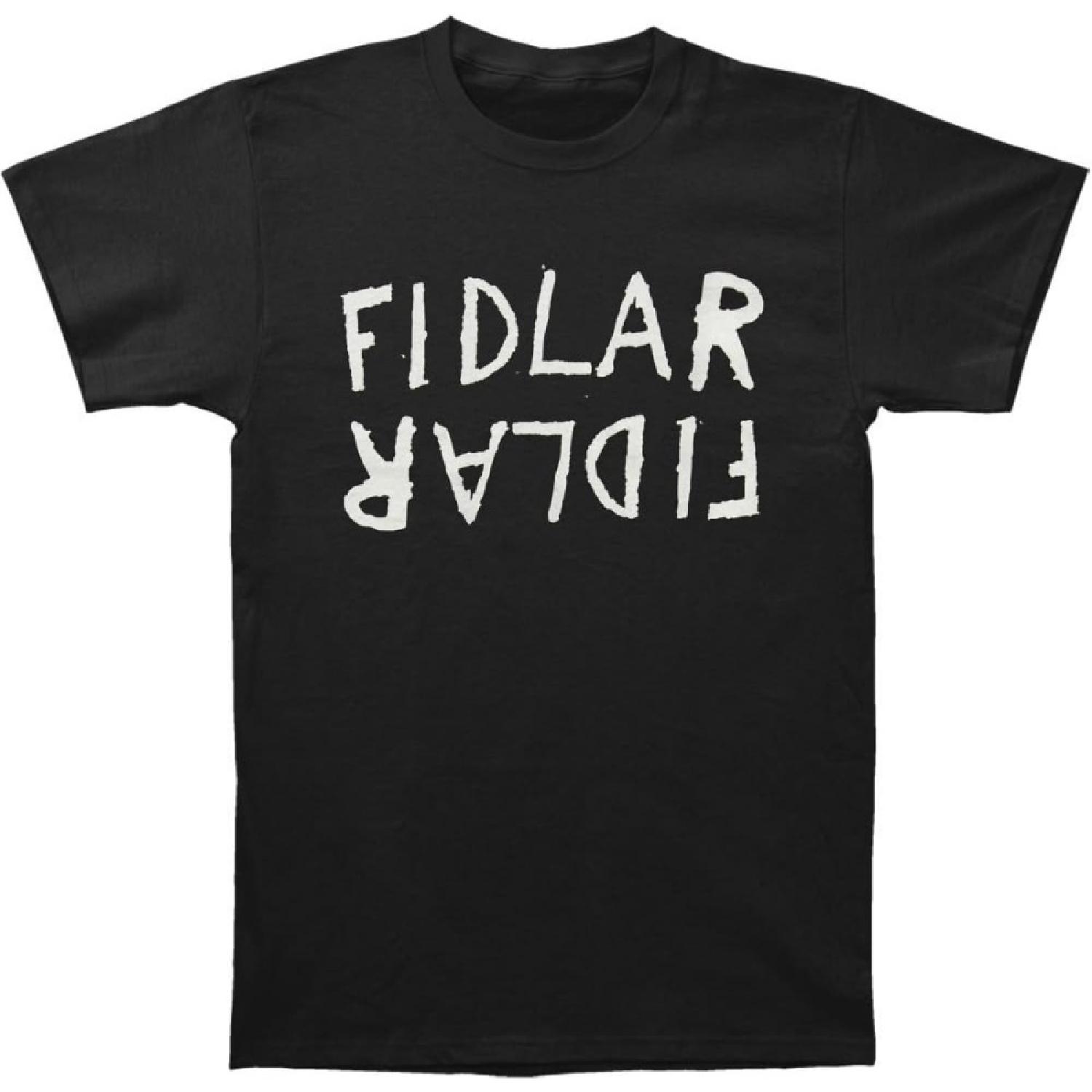 

Fidlar Men s Flipped Logo T-Shirt Black XXXXXL різнокольоровий