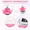 Disco Hanging Car,Cowboy Hat Pendant for Car Rear View Mirror, Car Rearview Mirror Pendant  Suv Automobile (Pink)