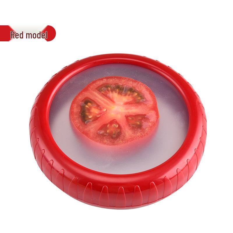 Dual-Sided Silicone Fresh-Keeping Box - Vegetable & Fruit Sealed Refrigerator Storage