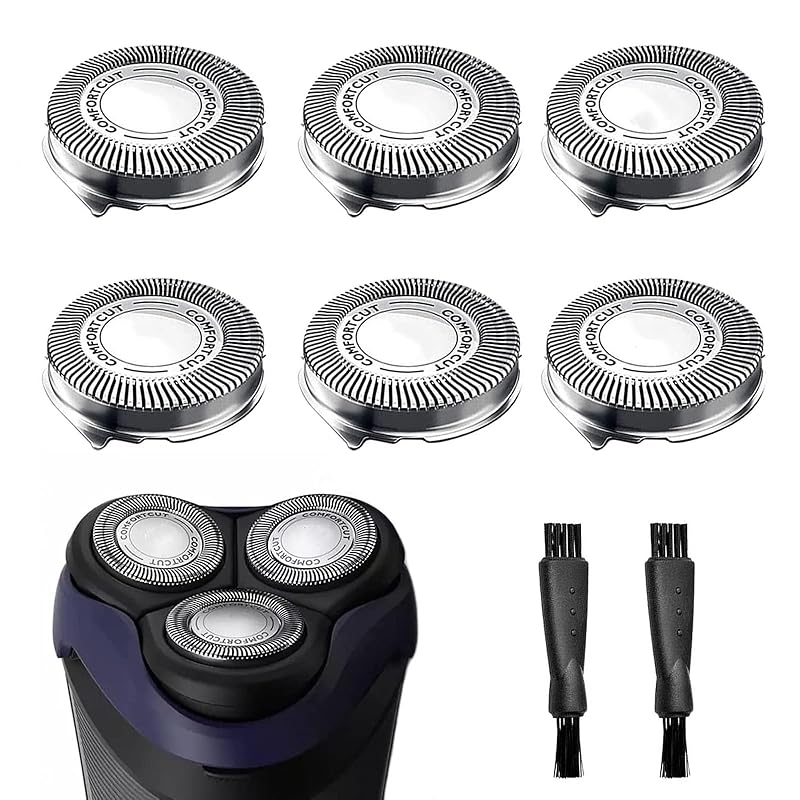 SH70 Replacement Head Blades Compatible with philips Series 7000 Electric Shavers, SH71 Replacement Heads Compatible with noreclo Series S7000 S7010