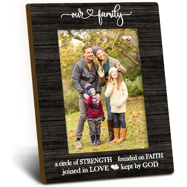 Family Picture Frames 4x6, Family Frame, Adoption Day Gifts, FamilyGifts, AdoptionGifts For Adoptive Parents, Religious Spiritual FamilyDecorative god
