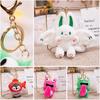 Flying Penguin Rabbit Plush Toy Keyring With Adorable Faces