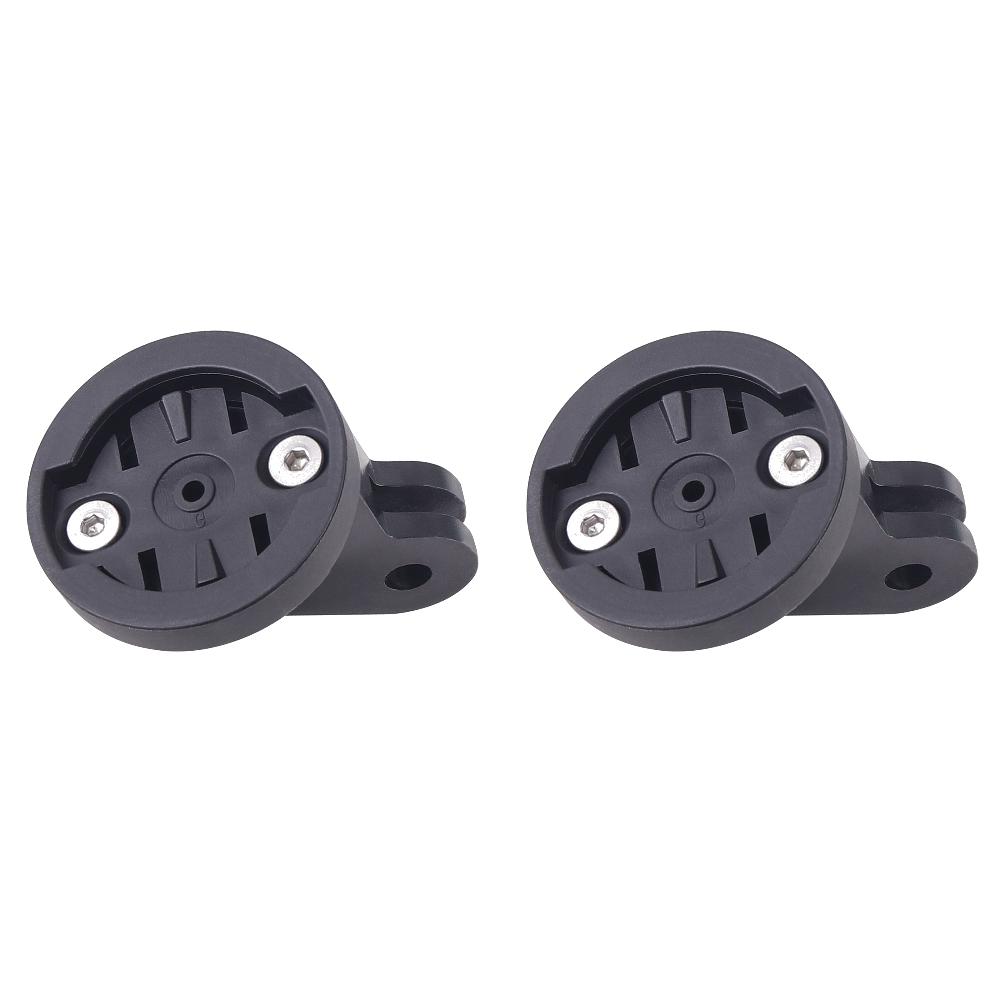 1-5pcs Mountain Bike Computer Mount Handlebar Computer Holder Front Light For Gopro Connecting Seat For Garmin Camera Fix Base