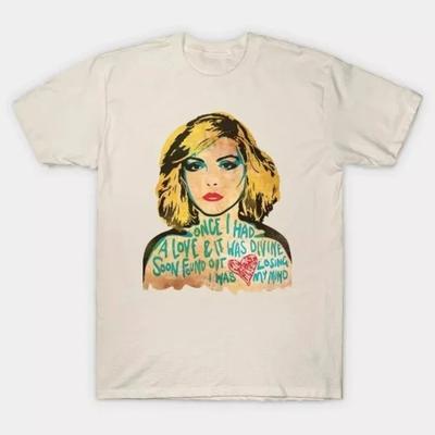 BLONDIE HEARD OF CLASS VINTAGE T-Shirt Kurzarm Alle Größen S bis 4 XL T01 Herren und Damen Gleiche Hohe Qualität Top Streetwear