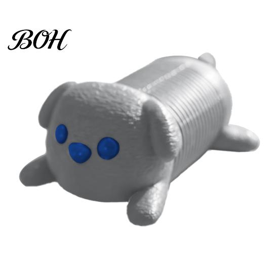 Springy Animal Toy 3D Printed Cat Fidget Toy, Stretchy Dog Stress Relief Sensory Flexible Spring Desk for Office Home Decor