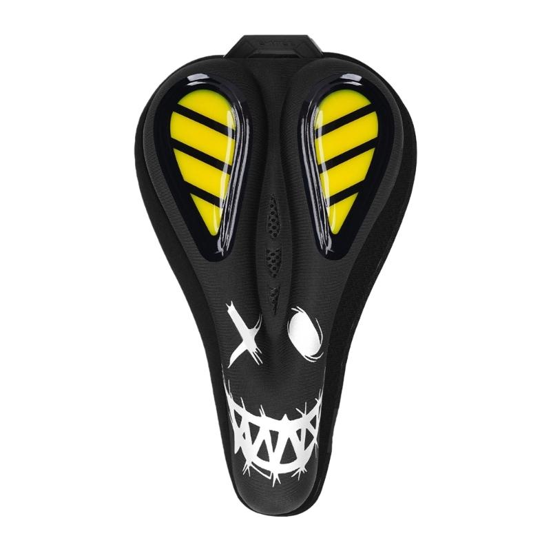 Universals Bicycles Seat Comfortable Bike Seat Cushion Shockproof Bicycles Accessories for Exercise & Outdoor Bike серебряный