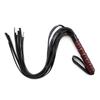 VaHppy Sex Whip 60CM 120G PU 4colors Game Toys Couple Flirting Spanking SM BDSM Tassel Tail Alternative Stimulation Sex Toys Delicate Handle