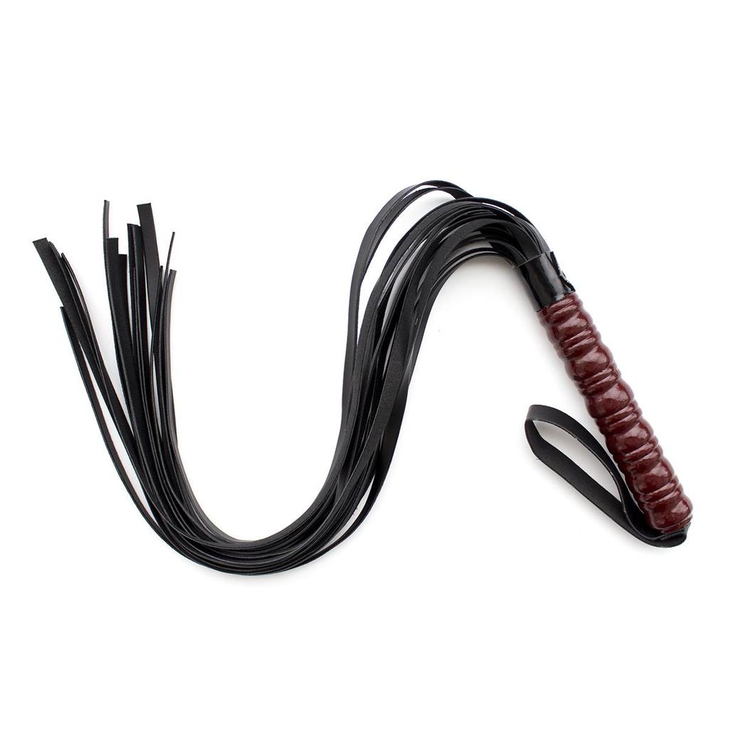 VaHppy Sex Whip 60CM 120G PU 4colors Game Toys Couple Flirting Spanking SM BDSM Tassel Tail Alternative Stimulation Sex Toys Delicate Handle