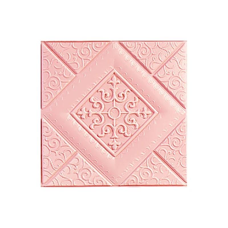 35cmx35cm Oil-proof Decoration Bed Room Decor Waterproof Wall Decororation Foam Self-Adhesive Ceiling Anti-fouling Home Stickers