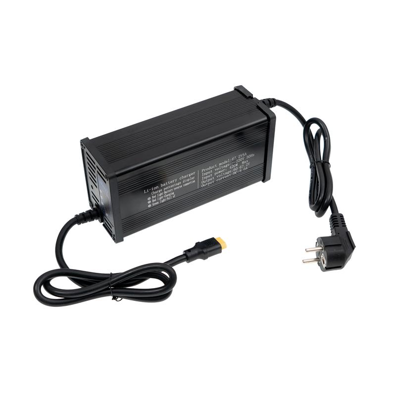 48V 60V 72V 5A 8A 10A 12A 15A 20A Lithium ion Charger 13S 16S 20S 54.6V 67.2V 84V High-power Intelligent &Display Metal Shell