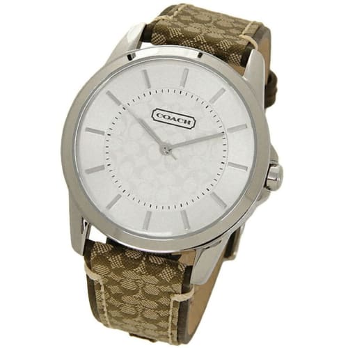 COACH Women's Watch 14601506 NEW CLASSIC SIGNATURE Brown