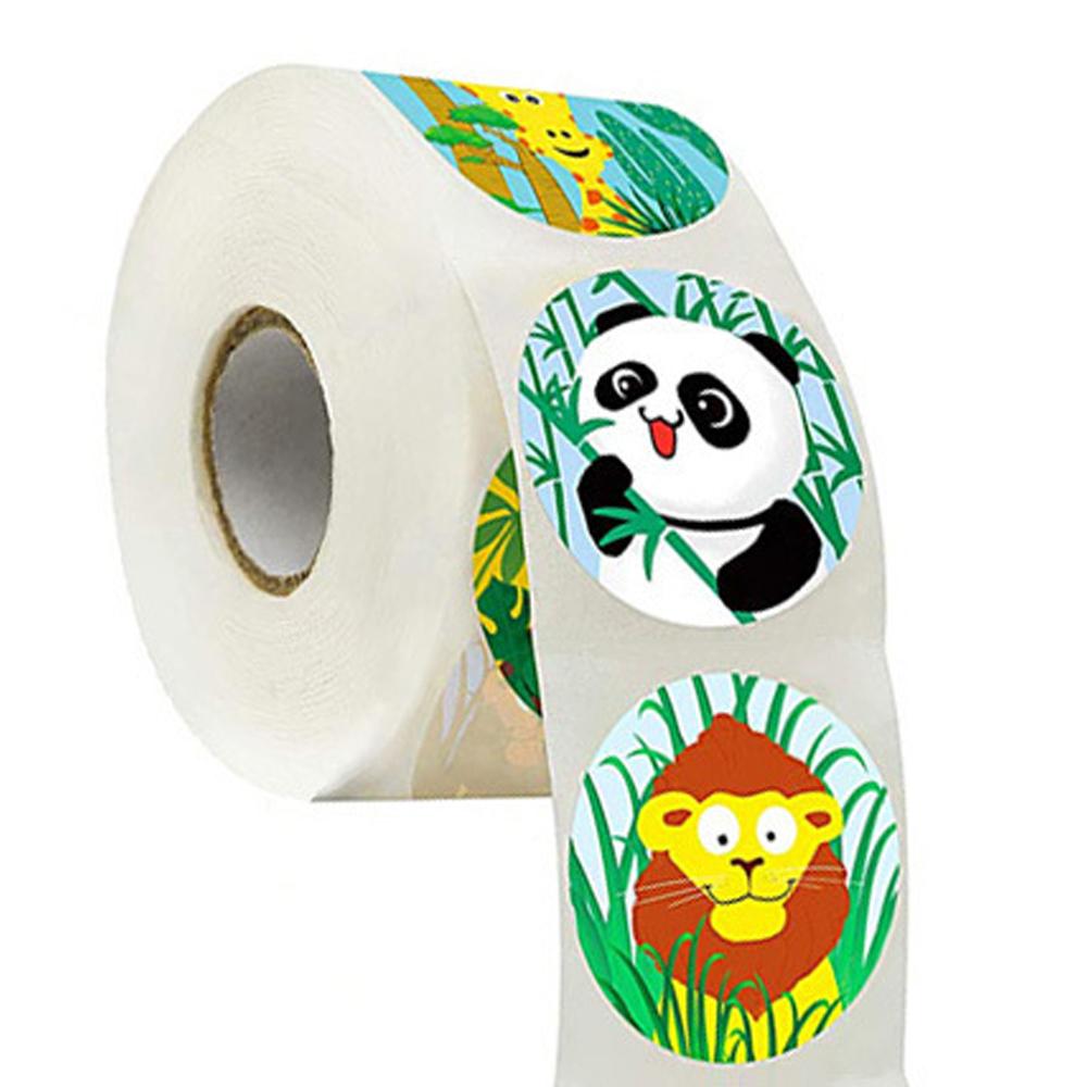 100-500Pcs Fresh-From-Factory First-Class Cartoon First-Class Animals High-Standard Stickers First-Class Sealing Labels First-Class Sticker