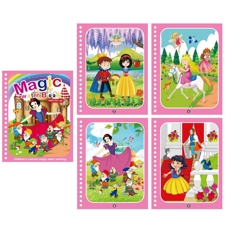 Kids New Magic Water Drawing Books Coloring Books Painting Toys For Kids Birthday Christmas New Year Gift For Boys And Girls