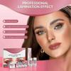 Brow Lamination Kit, 2 In 1 Eyebrow Lamination Kit with Black & Brown Color for Thicker Fuller Brows, Professional DIY Eyebrow Perming Kit