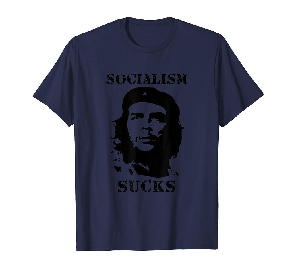 Socialism Sucks Antiche Guevara Anti-Communism Anti-Left T-Shirt