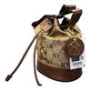 New MLB Polyester Shoulder Bag, Crossbody Bag Regular Women's Hazelnut Brown 7ACRMDE4N-50BGS