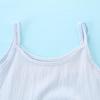 Montagut Girls' Ruffle Crochet Sleeveless A-Line Dress