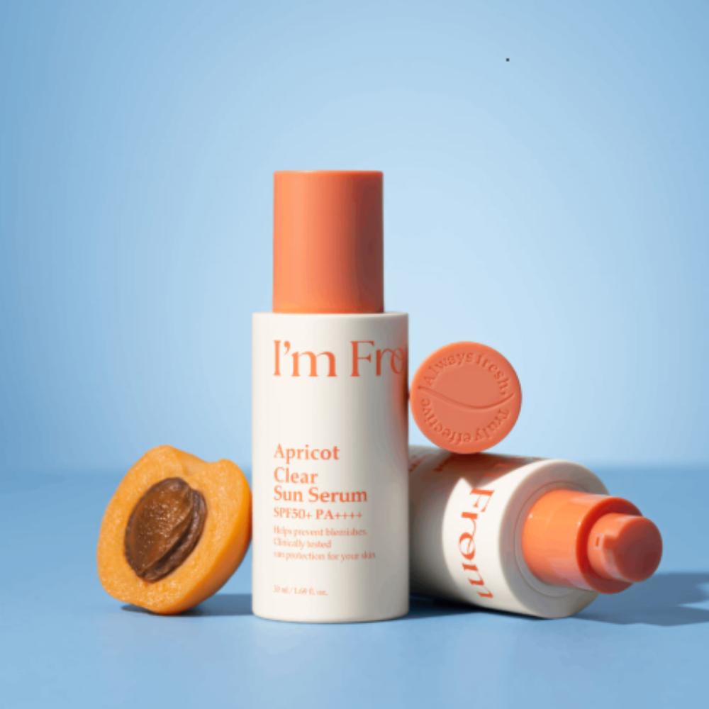 

I’m From Apricot Clear Sun Serum SPF50+ PA++++ Lightweight Daily Serum Sunscreen 50ml