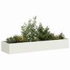 VidaXL Planter White 280x80x40 Cm Steel 860760