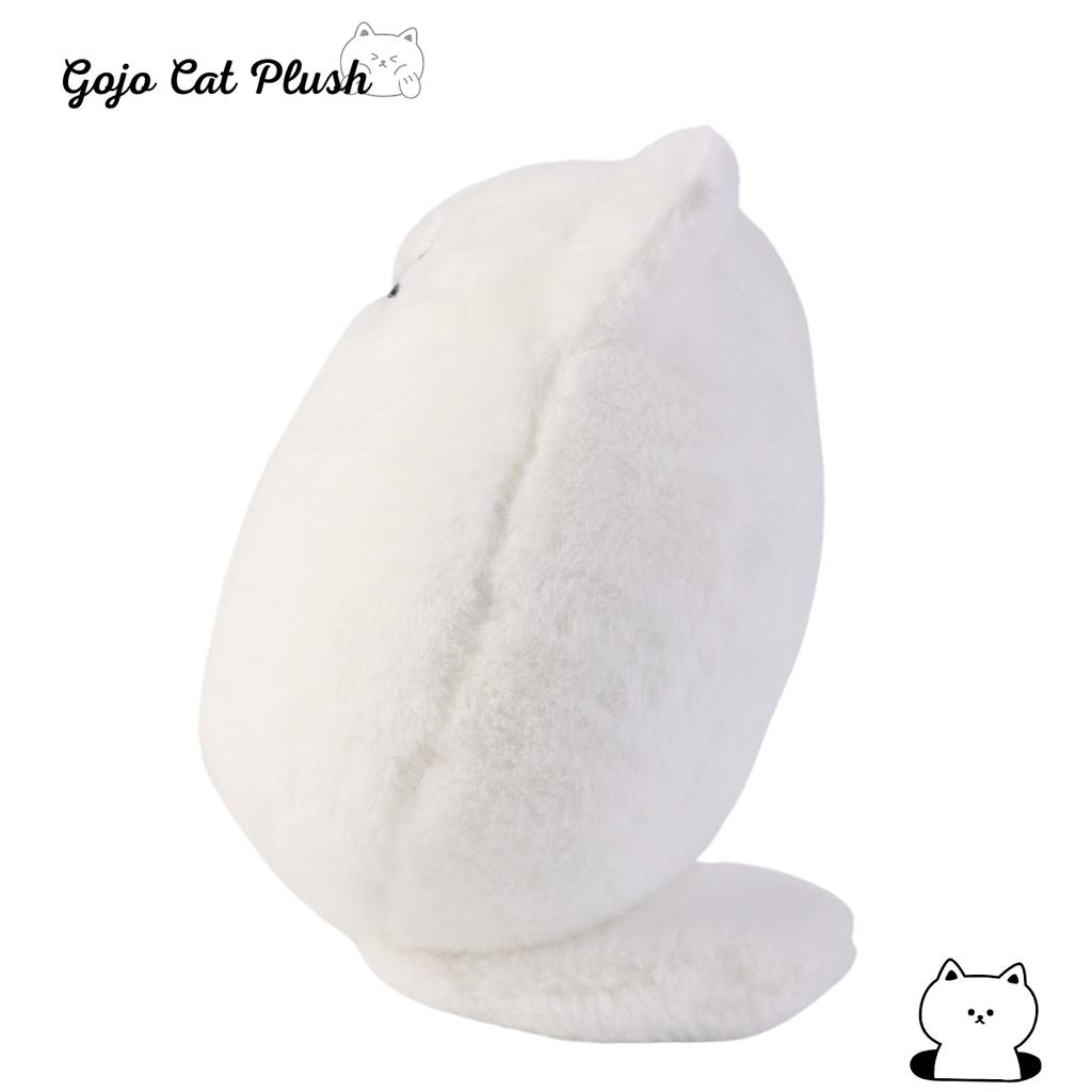 Pluszowa poduszka kot Gojo 30 cm Gorący anime kot w okularach Pluszowe zabawki Zwierzątka wypchane Lalka Wystrój domu Prezent urodzinowy dla dzieci