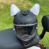 2Pcs Motorcycle Helmet Plush Cat Ears Stickers Decoration Motocross Helmet Cosplay Plush Full Face Off Road Helmet Decor