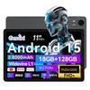 FPD Android 15 90Hz 1920x1200 IPS Large Screen 18GB 128GB 1TB Expansion 5 8000mAh Battery 18W Fast Charging 5G Widevine Netflix Facial Ideal for and