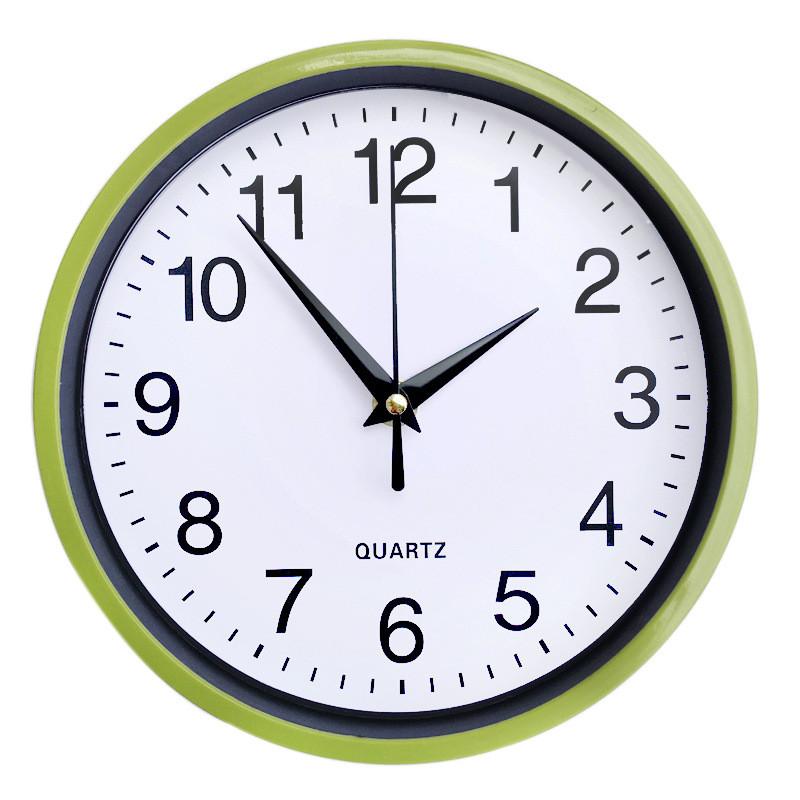 Modern Round Kitchen Wall Clock With Quartz Movement For Living Room Decor