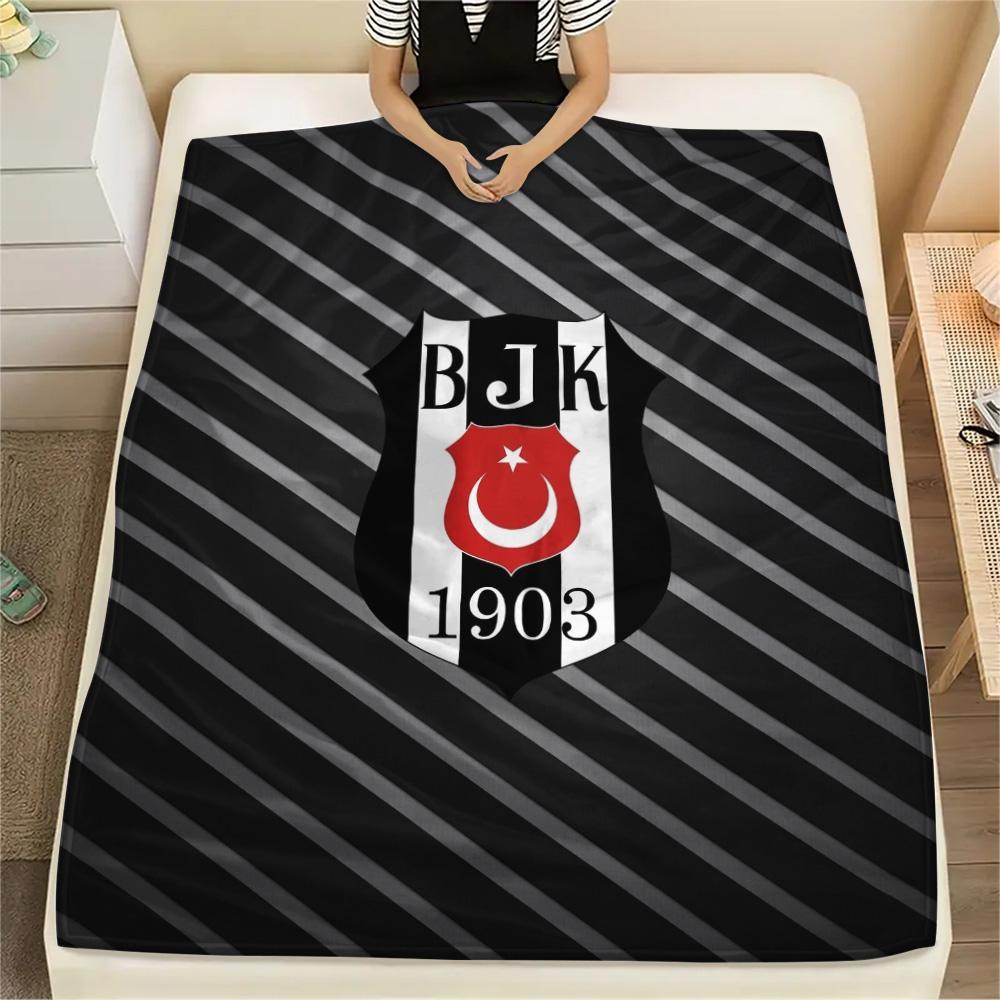 

Beşiktaş Gymnastics Club Print Flannel Blanket, High quality Comfortable for All Seasons, Home Decor, Warmth and Comfort 150cm x 200cm
