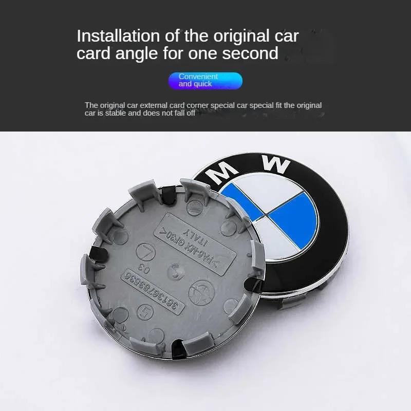 For BMW Hot 2025 56mm68mmFor BMW hub cover Modification of BMW E46E39E53E60E93E90F10f20F18F34F82G05G18G20G30 logo hub center cov