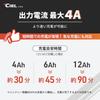 CIEL CL-D4 Power Conditioning Charger, For Cars and Motorcycles, Output Current: 4A, /6V, Compatible, Pulse Attack