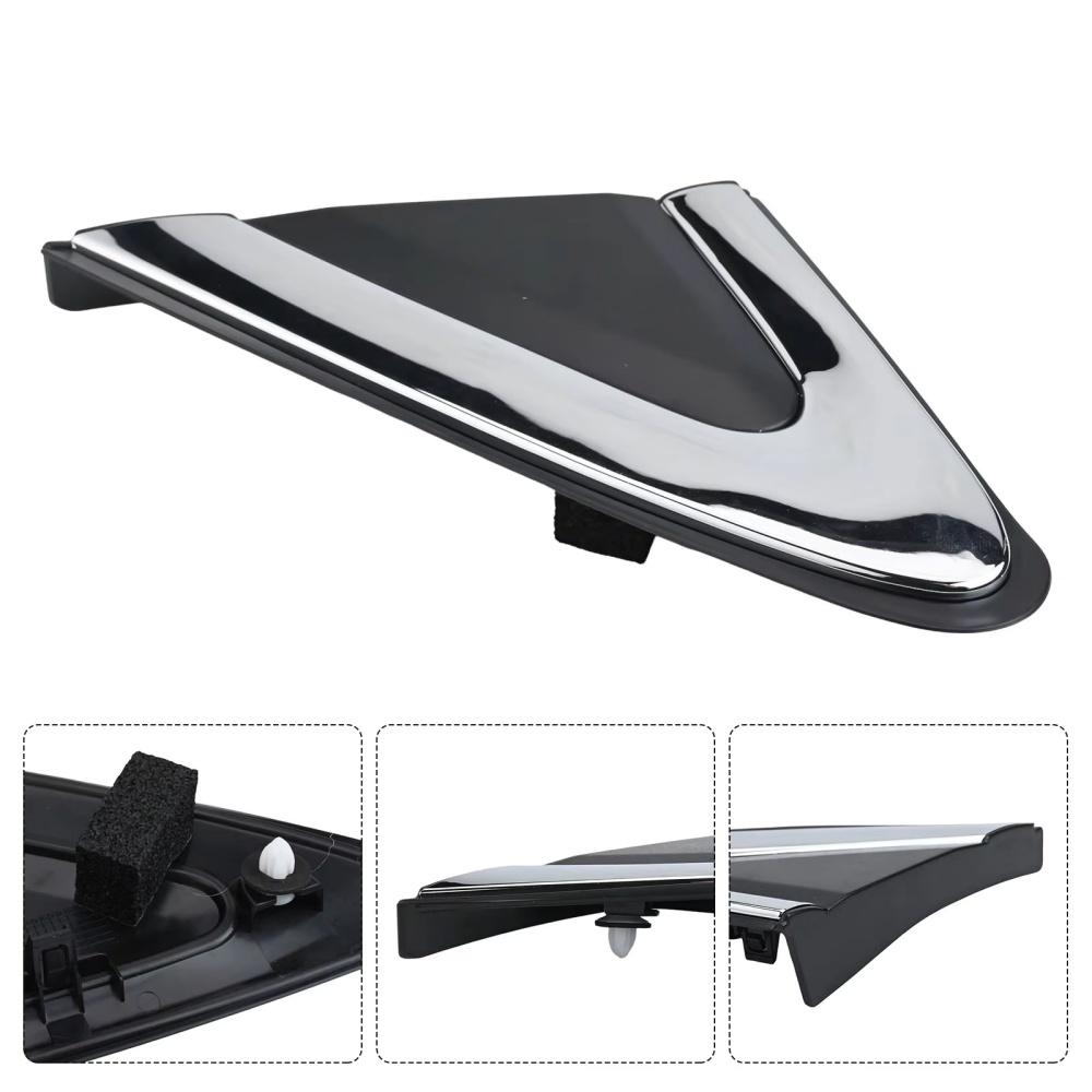 Front Left Mirror Corner Triangle Cover Trim For Mitsubishi Eclipse Cross 18-21