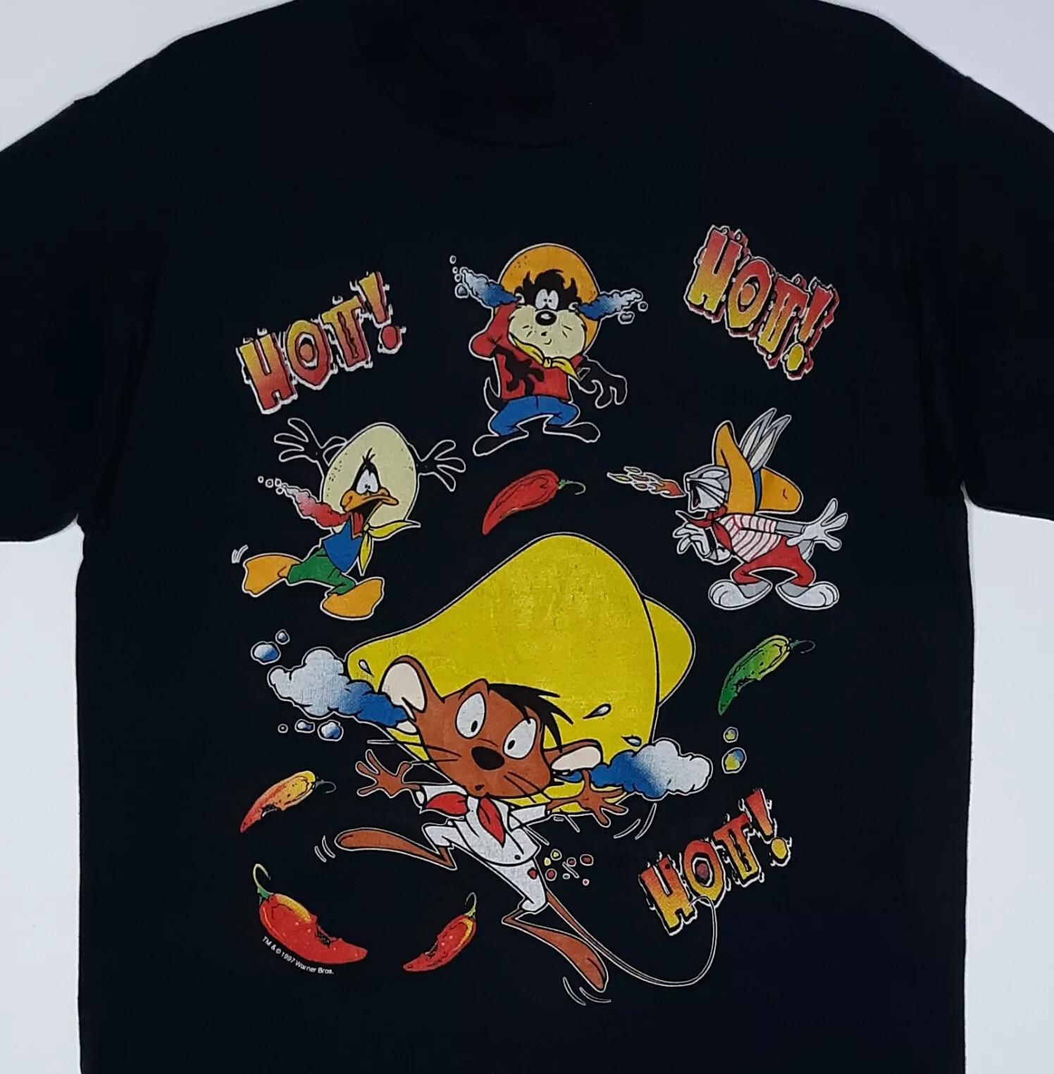 Speedy Gonzales Chili Collection Unisex S-234XL Black shirt XX573 XXXL