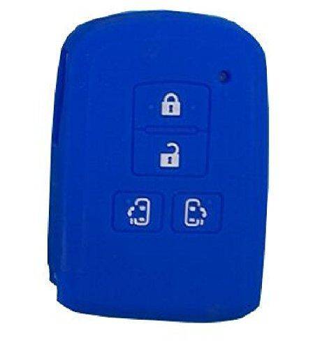 BestQ! Voxy Noah 80 Series Esquire Dedicated Silicone Smart Key Cover (1 piece) Toyota Key Case Silicone (Blue)