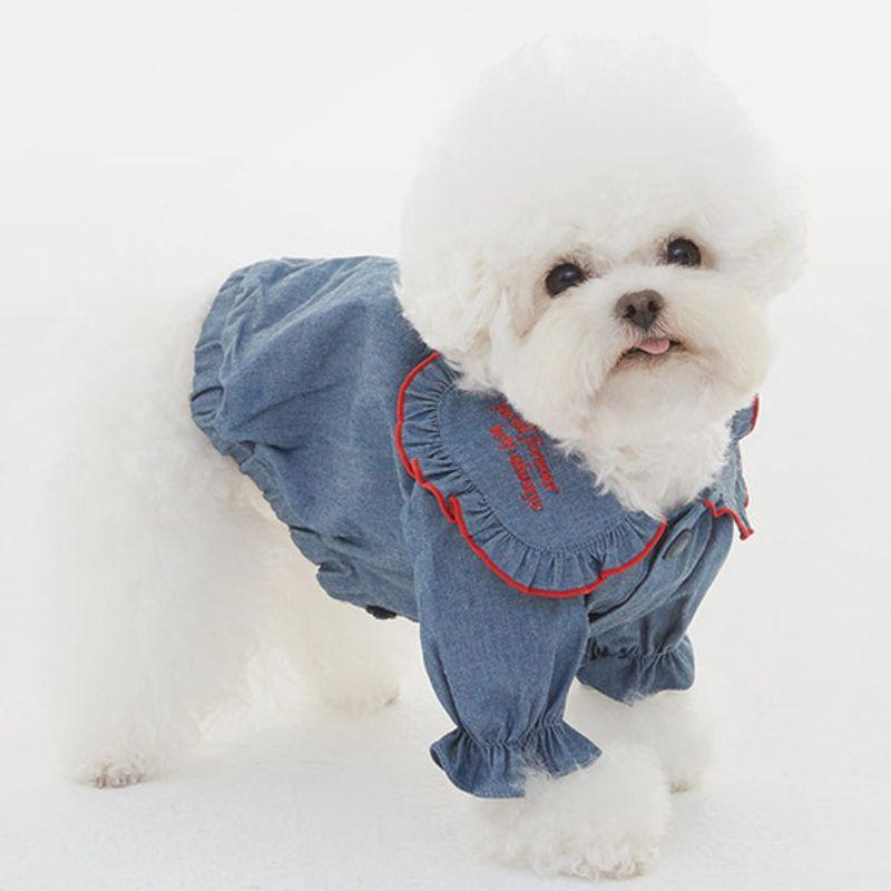 MIMINKO Denim Frill Jacket [DW3AJ1380]