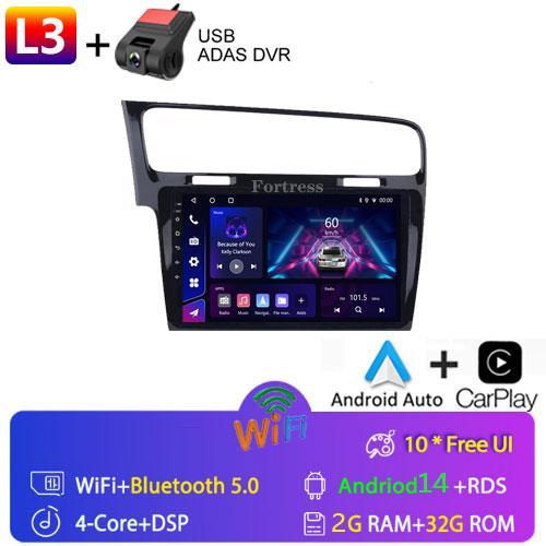 For Volkswagen VW Golf 7 2013 -2017 Android Autoradio Multimedia Video Player 4G DSP Carplay GPS Stereo Car Intelligent System