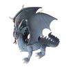 Dragon Model Figure Blue Plastic Vivid Cute Style Educational Dragon Figurines for Toys Decoration