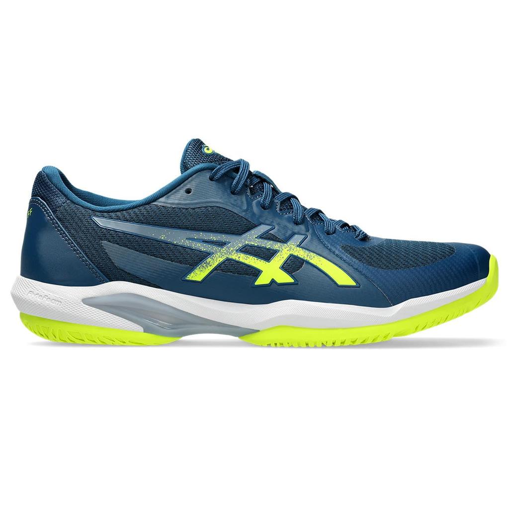 Tennis Shoes SOLUTION SWIFT FF 2 1041A466 Mako Yellow [ASICS] Men's Blue/Safety 25.0