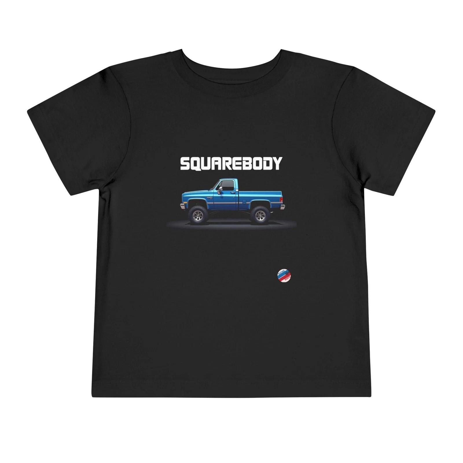 Toddler Chevy Squarebody Pickup Truck Shirt – Classic Blue 4x4 Graphic Tee XXL