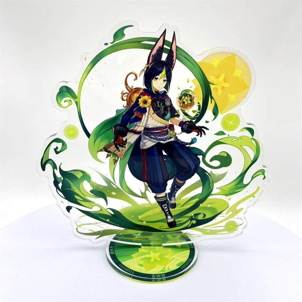 

Animation Figure Genshin Impact Furina Arlecchino Xiao Yae Miko Yelan Acrylic Stand Miniature Plate Desk Decor Standing Sign Fans Present (As shown-12726)-15cm